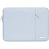 MOSISO 16 pollici Custodia Laptop, 15-15.6 pollici Borsa PC Compatibile con MacBook Pro 16 M5 M4 M3 M2 M1, HP Acer Dell Lenovo ASUS, Poliestere Manica Verticale con Tasca, Bambino Blu