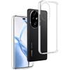 REY Pack 3X Cover in Gel TPU Trasparente per Honor 200, Ultra Sottile 0,33 mm, Morbido Flessibile, Custodia Silicone
