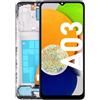 OnlyTech - Schermo LCD completo con telaio assemblato di ricambio per Samsung Galaxy A03 (SM-A035G)