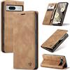 Azororo Cover per Google Pixel 7A 5G, Premium PU Pelle Custodia, Magnetica Carta Fessura Portafoglio Case, Flip Cavalletto Custodia per Google Pixel 7A - Marrone