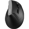 Uineer Mouse Bluetooth ergonomico 5.0/4.0, mouse verticale wireless 2.4G con ricevitore USB-A, connettività multi-dispositivo per computer/PC/laptop, alimentazione a batteria, 4 livelli DPI