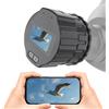Unalace Telecamera telescopio oculare digitale da 64 GB: registrazione video 2K e accessorio per microscopio telescopio WiFi, adattatore oculare da 25-50 mm, supporto schermo, controllo app, perfetto per