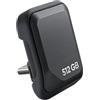 RGYBAO Unità da 512 GB USB C Memory Stick Lettore rapido con USB3.0 per videocamere esterne Lettore rapido Unità portatile per Action Camera
