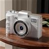 VIRELLO Fotocamera digitale 4K, videocamera autofocus da 64 MP con zoom 16x, schermo LCD da 3,0 pollici, modalità manuale per YouTube, colore nero