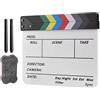 Tsophreniq Professionale Acrilico Film Clapboard Clapper Board Film Spara Regista con Lavagna Eraser Eraser Clapper