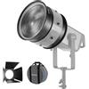 NEEWER CSF10 10 Lente Fresnel, Lente per Raccolta Luce con Attacco Bowens con Angolo del Fascio Variabile 10-35° e Barndoor per Luce Video LED CB300B, CB300C, CB200, CB200B, CB200C,AS600B Fino a 600W