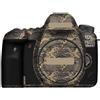 JERXTTON 6DII - Cover adesiva per fotocamera Canon EOS 6D Mark II, antigraffio, decorazione protettiva e resistenza all'usura (oro onde)