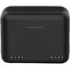 Vdaxvme Custodia di ricarica USB con due slot per batterie di action camera con funzioni di protezione intelligenti, indicatori LED, centrali elettriche, schede di ricarica per action camera