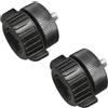 Mocoocouture 2 adattatori filettati a testa sferica, 17 mm su 1/4 pollici, 20 per una compatibilità sicura con supporti per telefono e fotocamere
