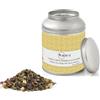 NOVECENTO TE' Novecento Tè® | Tè Bianco Kenya Banana Uva Sultanina in Foglie - 90 Gr | Tè Bianco Mango, Lime, Cocco, Papaya | Miscela Tè Bianco con Pezzi Frutta Sfuso Latta Metallo