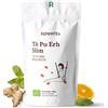 REPLANTEA Cuidamos tu Naturaleza TE PU ERH SLIM 100% BIO 100g (50 Tazze) | Tè Rosso Pu Erh Bio con Zenzero, Arancia, Tè Verde, Tè Matcha, Mate | Delizioso Caldo e Freddo REPLANTEA