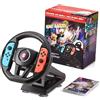 Numskull Nickelodeon Kart Racers 2 & Ufficiale Numskull Joy-Con Volante Deluxe Bundle - Gioco ufficiale Nintendo Switch con accessori da tavolo per console switch