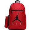 NIKE Jordan, zaino unisex grande, set da 2 pezzi (rosso), taglia unica