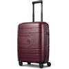 REDOLZ valigia cabina 55 cm rigida espandibile TSA 4 ruote bagaglio a mano Essentials 11+