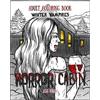 A M Shah Adult Coloring Book Horror Cabin (Tascabile) Horror Cabin