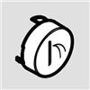 hansgrohe ShowerSelect simbolo per pulsante, 92574450, ShowerSelect bianco [Rubinetteria Bagno > Accessori di Montaggio per Rubinetteria Bagno]