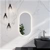 neoro n20 specchio illuminato La: 50 cm, con illuminazione indiretta, BN0053MI, n20 [Specchi > Specchi]