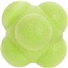 WOVEBIUS Coordination Reflex Agility - Palla da tennis esagonale per reazione, colore: Giallo