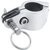 Slyzjdl Binario per Tubo da Yacht con Cerniera Superiore E Supporto Hardware, Pratico Perno di Bloccaggio per Parasole da Yacht, Accessori per Barche
