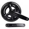 WZUTBCCS Compatibile for Shimano 105 R7100 2×12 velocità Bici da Strada Guarnitura Doppia Corona 50-34T 52-36T Manovella 165/170/172.5/175mm,Componenti(Without BB,52-36T_R7100 2X12S No Box_165MM)