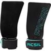 PICSIL Falcon Maniglie Senza Fori - Fibra di Carbonio - Grip Fitness per Cross Training Sollevamento Pesi & Fitness - Moonless G