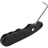 Wswqop Regolatore per Lacci da Pattinaggio su Ghiaccio, Strumento per Pattini da Ghiaccio, Estrattore per Lacci Portatile, Accessorio di Manutenzione, Impugn, Blu
