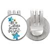 no/no All Stars Shine To You Citazione Golf Ball Marker Cappello Cap Clip Smalto Magnetico