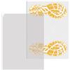 Poystng Tappetini Adesivi Antiscivolo per Basket Tappetino Antiscivolo Accessori Adesivi per Bordo Campo Sportivo Tappetino Antiscivolo Resistente