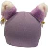 Yunmeryker Casco da Copricapo Caldo Decorativo Accessorio per Casco da Cappello Lavorato a Maglia Decorazione per Skateboard E, Orecchio Rosa