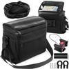 YADOBIG 6L Borsa da Manubrio Impermeabile Bici, Borsa Manubrio Bici con Copertura Anti-Pioggia