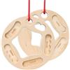 WEXFFU 2 Tavole Tavola da Arrampicata, Hangboard Arrampicata, Travearrampicata Portatile Come Tavola da Allenamento per Arrampicatasu Roccia, con Tasche, Tastiera Antiscivolo E Leggera