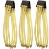 SHARROW 6pcs Caccia Esterna Slingshot Tubo Elastico per Catapulta Antiscivolo in Lattice Elastica di Ricambio Kit (Marrone)