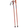 Okiyakusama 1 Paio Bastoncini Unisex Alluminio Leggero Impugnatura Comoda Cane Stecca Neve Accessorio Adulti Robustezza Resistente Adatto per Discesa, 130 Cm