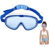 Generisch Clearsview - Occhialini da nuoto per bambini con copertura per il naso, maschera da snorkeling, set da snorkeling con parte superiore asciutta, anti-appannamento, unisex, per bambini e bambine, in