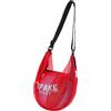 FackLOxc Borsa a tracolla con tracolla regolabile Borsa da basket in nylon capacità per accessori Speditore sottile