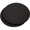 YueShengYCHUANG 2 Ginocchiere Rotonde Compatte da 18 Cm, Cuscino per Esercizi, Nero