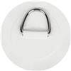 QLoztyse Kit di Riparazione D in Acciaio Inox, Imbottitura D, Pezzo di Ricambio per Kayak in PVC per Sport Acquatici All'aperto, Kayak, Gommoni, Zattere, P, Grigio