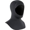 Milageto Cappuccio Muta Subacquea Unisex Cuffia Immersione Neoprene Elastico Cappello Protezione Orecchie Antivento Traspirante per Adulti Adatto per Piscina, 3mm L XL