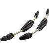 FytStycale Cinturino Molla Tallone Subacquee Ricambio Regolabile Fibbia Rapida Acciaio Inox Struttura Resistente Gomma Adatto Mare Piscina, Nero XS