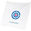FewNvWa Bersaglio da Golf in Tela, Rete di Allenamento per, Cerchio Sospeso per La Pratica dello Swing per Golfisti, Insegnanti, Spazio Abitativo, Campo, Nero
