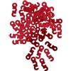 Levemolo 40 Pezzi Regolatore di Corda per Tende in Lega di Alluminio Design a S e Tre Occhi per Campeggio All'aperto Leggero e Versatile