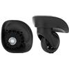 NIULIniuli Ruote per valigie, Set di 2 ruote mute for valigie for bagagli, ricambio for riparazione, parti Spinner (W269#)