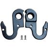 VIRELLO CNCAlloyBikePosteriore Deragliatore Hanger, SilverTailHookforCORRATEC, MISSILE, DORCUSMountainRoadBikes, 33x15mm withScrews