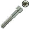 Eisenwaren2000 | Viti a testa cilindrica con esagono incassato M8 x 65 mm (10 pezzi) - Viti a testa cilindrica ISO 4762 - DIN 912 - Viti filettate - acciaio inox A2 V2A