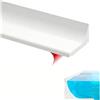 AiDeHuaKeJi 100cm Guarnizione Doccia Bianco