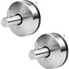 Ravytha 2 Pezzi Porta Asciugamani Ventosa, Appendi Accappatoio con Ventose, Ganci Ventosa, Gancio Accappatoio, Ganci Adesivi Acciaio Inox, Ganci Senza Forare per Cucina, Bagno, Vetro, Ufficio