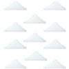 YouU 3mm Corner Protectors Bianca- Cuscino di protezione angolare per tavolo in vetro a triplo spessore a 20 pezzi