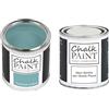 Chalk PAiNT PAINT EVERYTHING CHALK PAINT EVERYTHING Turchese Antico & CERA - Kit Pronto Vernicia e Proteggi (250 ml + 250 ml)