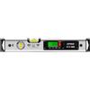 PRO900 Livella Digitale 40cm con 2 display LCD e coperchio - Livella Elettronica con memoria dei valori misurati per un massimo di 19 risultati - Classe di protezione IP65 - Colore Bianco