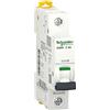 Schneider A9 F84106 IC60H 1P 6 a C MCB interruttore automatico, bianco, set di 12 pezzi